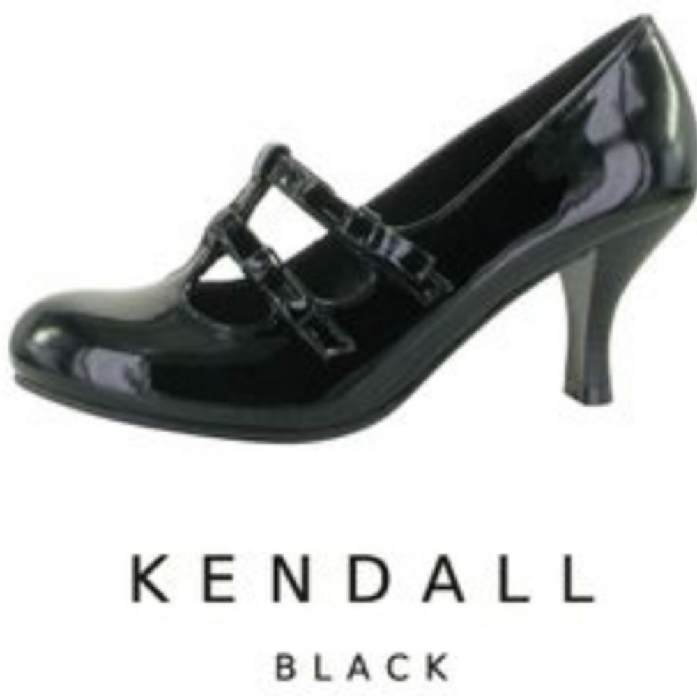 Jellypop Black Heels